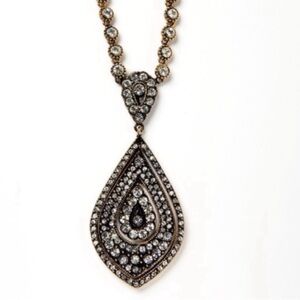 Azaara | Necklace | Multi Teardrop Pendant